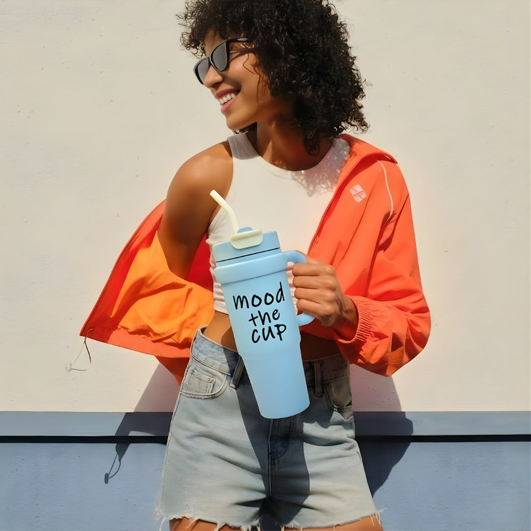 Insulated Tumbler with Handle