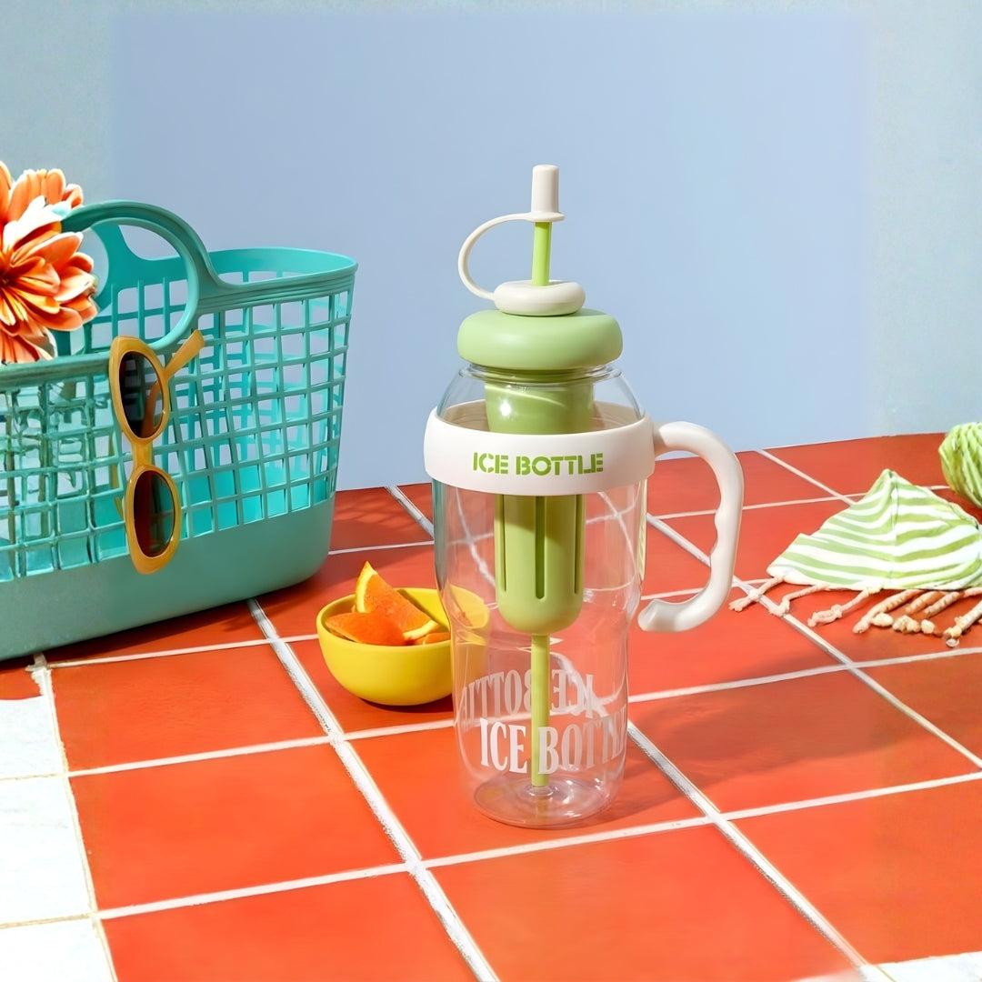 1300ml Straw Water Bottle – Large Capacity