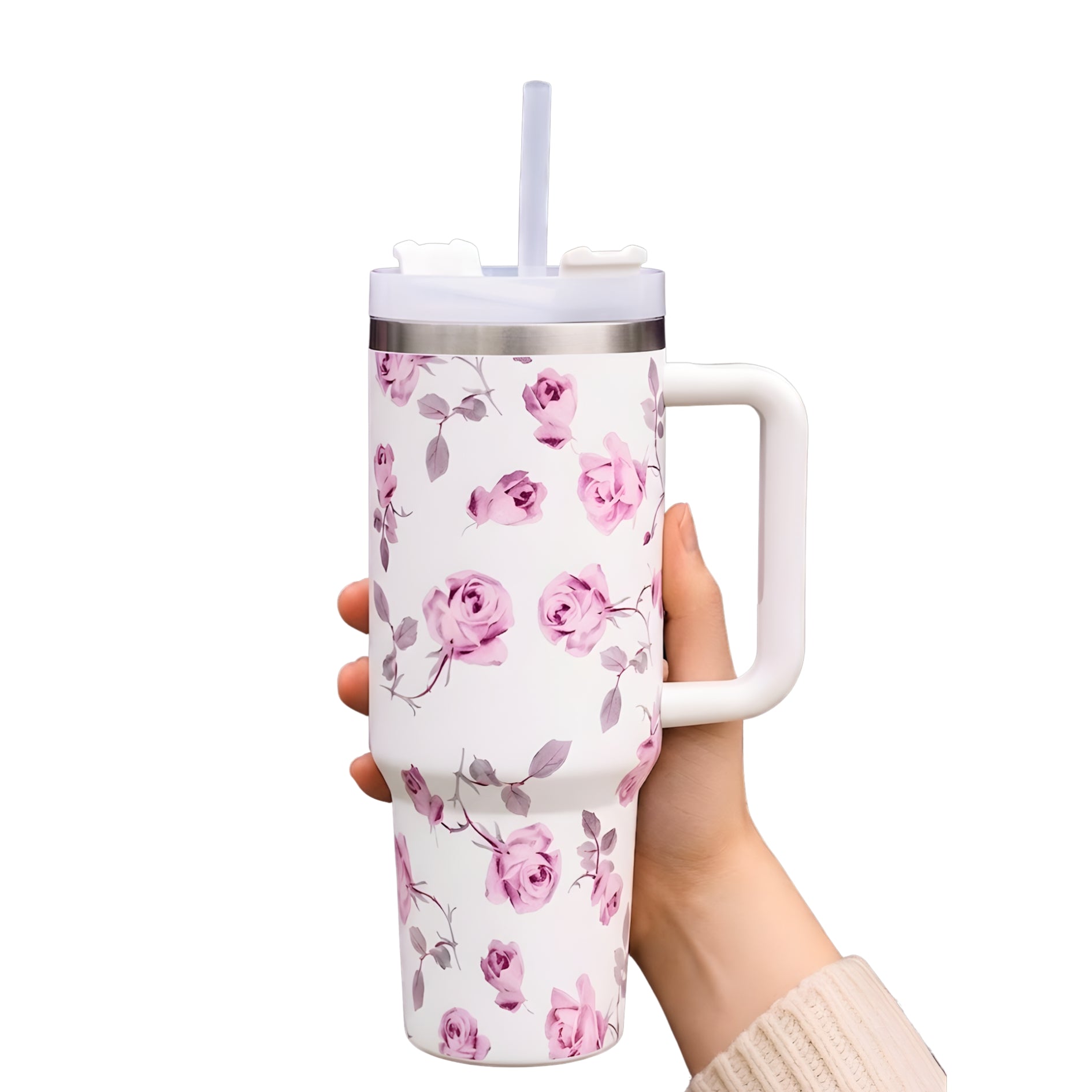 Flower Tumbler 40oz – Summer Breeze